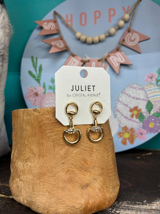 Women’s Western Horsebit Earring - Gold 29063CR-G