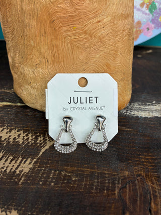 Women’s Western Horsebit Earring - Silver 29062CR-R