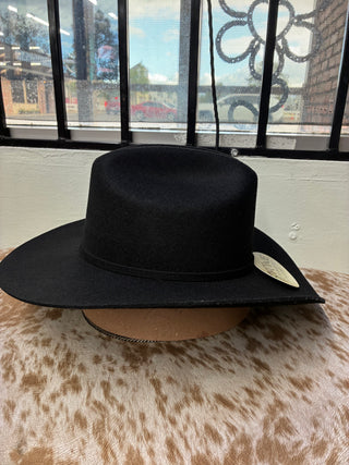 Stone 100x Chaparral Felt Hat (Black)