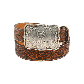 Men's Ariat Floral Embossed Belt A1020467