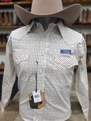 Panhandle Slim LS 2 Pkt Snap Shirt(ECRU)-RMN2S08937
