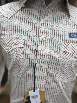 Panhandle Slim LS 2 Pkt Snap Shirt(ECRU)-RMN2S08937