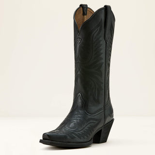 Ariat Women’s Round Up Collins Western Boot (Supple Black) 10061139