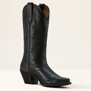 Ariat Women’s Round Up Collins Western Boot (Supple Black) 10061139