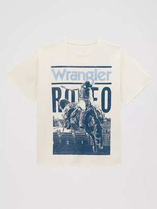 Wrangler Women’s Rodeo Archive Tee (Natural) 112379646