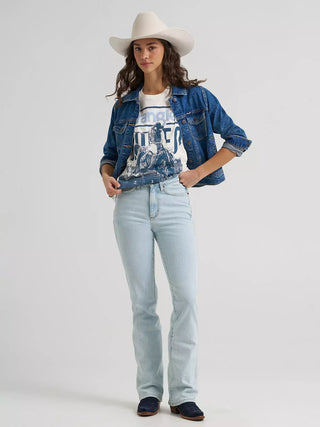 Wrangler Women’s Rodeo Archive Tee (Natural) 112379646