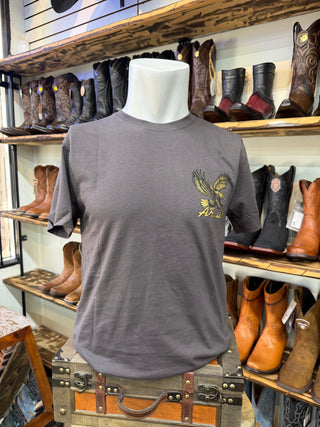 Ariat Men’s Stitched Eagle SS T-Shirt (Vintage Black) 10079382