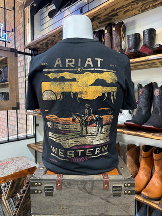 Ariat Men’s Monument Gaucho SS T-Shirt (Black) 10079502