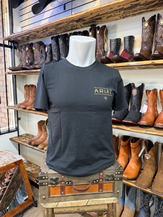 Ariat Men’s Monument Gaucho SS T-Shirt (Black) 10079502