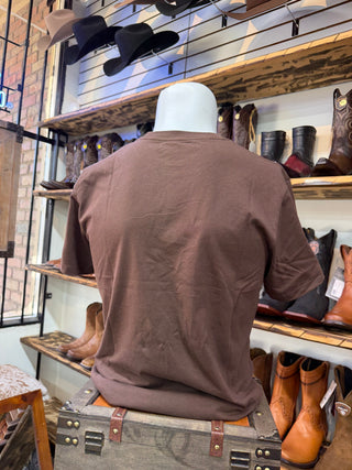 Ariat Men’s Desert Skull T-Shirt (Deep Mahogany) 10079598