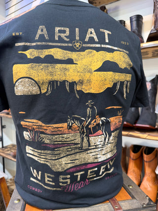 Ariat Men’s Monument Gaucho SS T-Shirt (Black) 10079502