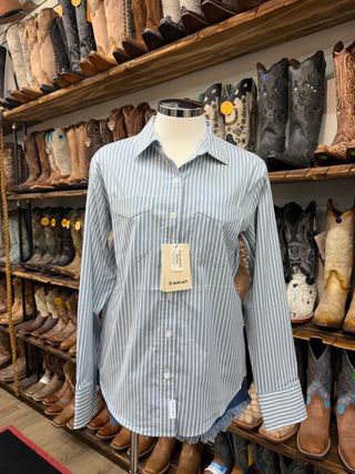 Ariat Women’s Everything LS Button Up (Glacier Stripe) 10079621