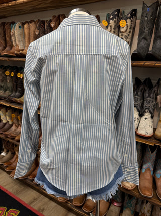 Ariat Women’s Everything LS Button Up (Glacier Stripe) 10079621