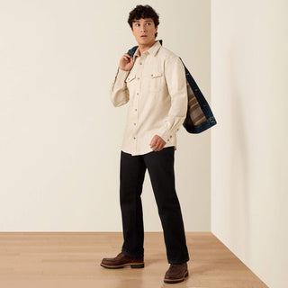 Ariat Retro Hercules Fitted Snap Shirt(Peyote)-10079301