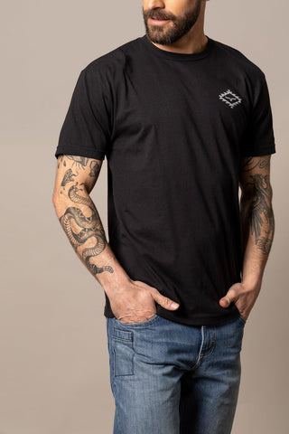 KIMES MEN SAN JUAN T-SHIRT(BLACK)MSH0000120