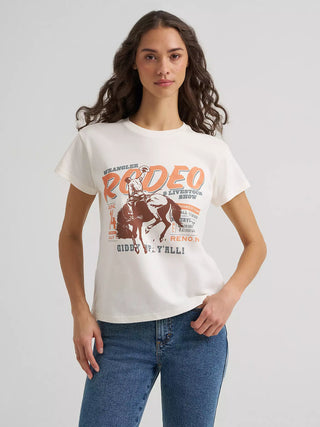 Women’s Wrangler Retro Rodeo Tee (Natural) 112379666