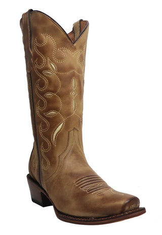 Tanner Mark Women’s Lewisville Boot (Sand Brown) TML205074