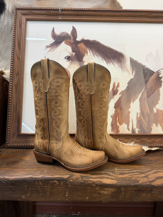 Tanner Mark Women’s Lewisville Boot (Sand Brown) TML205074