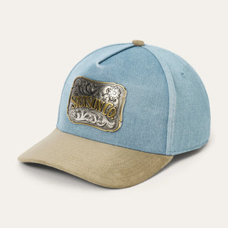 Stetson Denim Plaque Trucker Hat (Blue) SCDSMB-0012DM