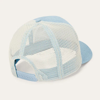 Stetson Denim Plaque Trucker Hat (Blue) SCDSMB-0012DM