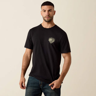 Ariat Men’s Euromount Patriot T-Shirt (BLACK) 10079498