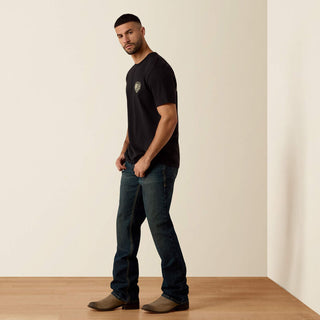 Ariat Men’s Euromount Patriot T-Shirt (BLACK) 10079498
