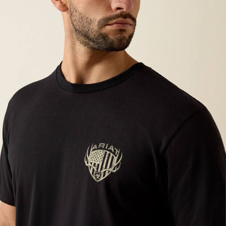 Ariat Men’s Euromount Patriot T-Shirt (BLACK) 10079498