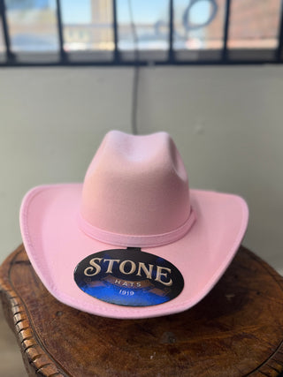 Kids Dubetina Oscar Felt Hat (Pink) 7517/6