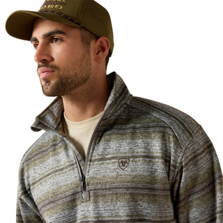 Ariat Caldwell Logo 1/4 Zip Sweater (Sarape) 10082009