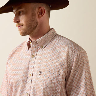 Ariat Men’s Nels Classic Fit SS Shirt (Almond Oil) 10073520