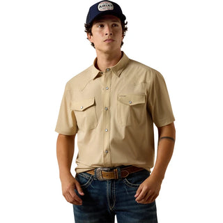 Ariat Men’s Venttek SS Shirt (Cream) 10077052