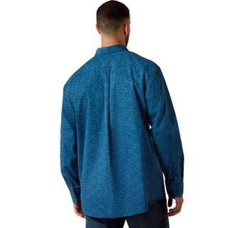 Ariat Men’s Niven LS Shirt (Blue) 10073535