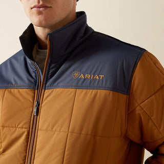 Ariat Crius Insulated Jacket BLUE NIGHTS|ALMOND KHAKI