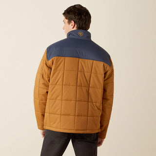 Ariat Crius Insulated Jacket BLUE NIGHTS|ALMOND KHAKI