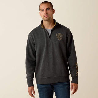 Ariat Logo PBR 1/4 Zip Sweatshirt