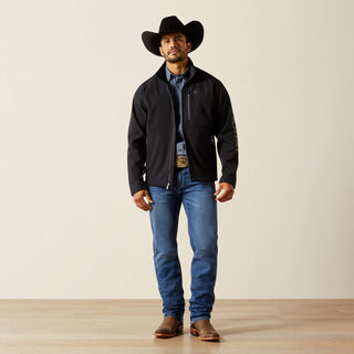 Ariat Logo Softshell Jacket (PHANTOM|GREY SOUTHWEST)