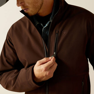 Ariat Logo Softshell Jacket (Brown)