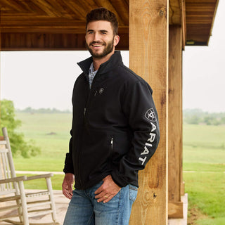 Ariat Logo Softshell Jacket (Black)