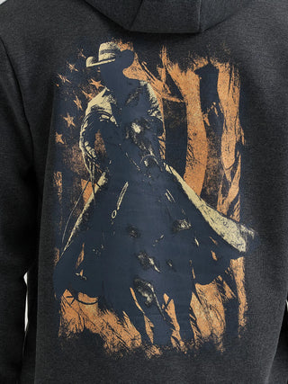 MEN'S WRANGLER COWBOY GRAPHIC PULLOVER HOODIE 112368706