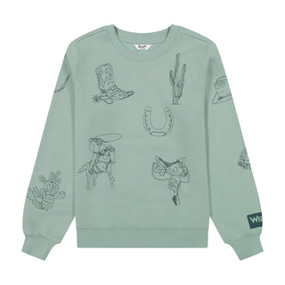 WOMEN'S WRANGLER ICONS PULLOVER SWEATSHIRT -112385485