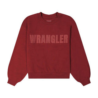 Wrangler® Canyon Pullover - Oversized Fit - Cabernet - 112384039