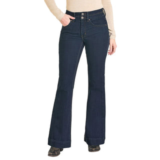 Women's Rock and Roll Welt Pocket Trousers BW5HD07844