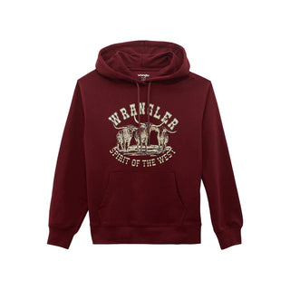 Wrangler Spirit Of The West Hoodie (Burgundy)