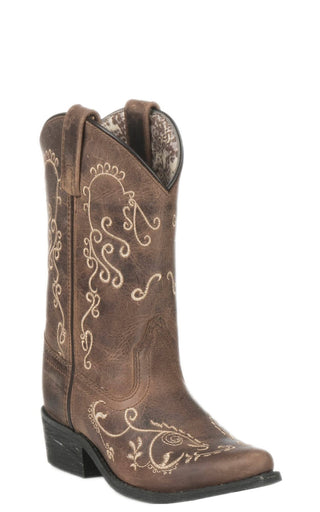 Smoky Mountain Girls Jolene Waxed Distressed Boots