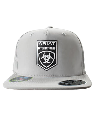 Ariat Performance Mesh Back Cap Silver Grey