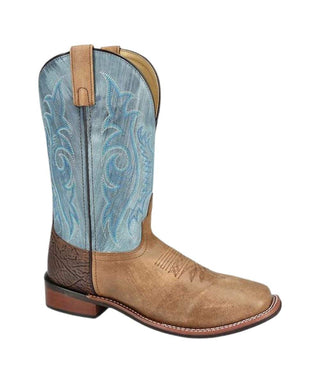 Smoky Mountain Western Boots Mens Cole Leather Brown Blue 4422u