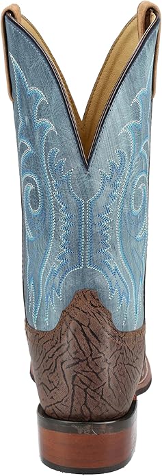 Smoky Mountain Western Boots Mens Cole Leather Brown Blue 4422u