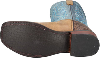 Smoky Mountain Western Boots Mens Cole Leather Brown Blue 4422u