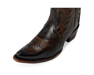 Circle G Brown Embroidery Triad Women's Boot