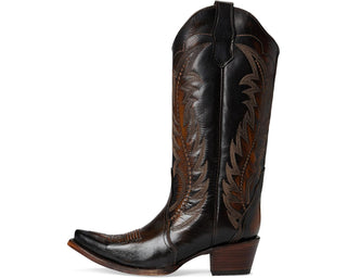 Circle G Brown Embroidery Triad Women's Boot